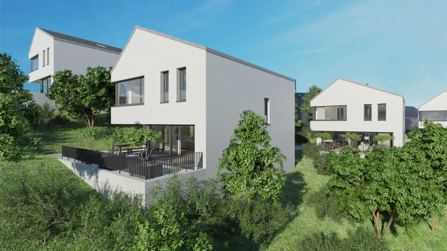 Projet Hanfgartenweg avec 6 maisons individuelles détachées (Maison 1) - Photo 9 sur 13