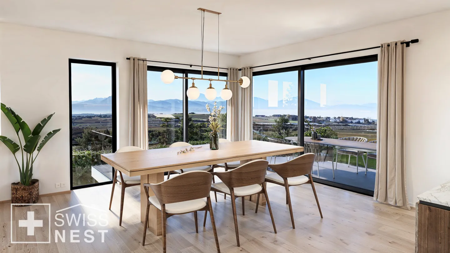 Villa with panoramic views of the lake and the Alps! - Photo 3 of 8