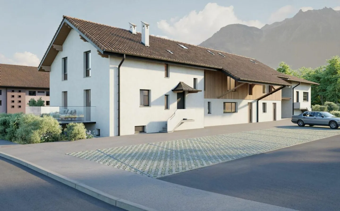 3,5 Zimmer in Leytron - Renovierungsarbeiten begonnen! - Foto 7 von 12