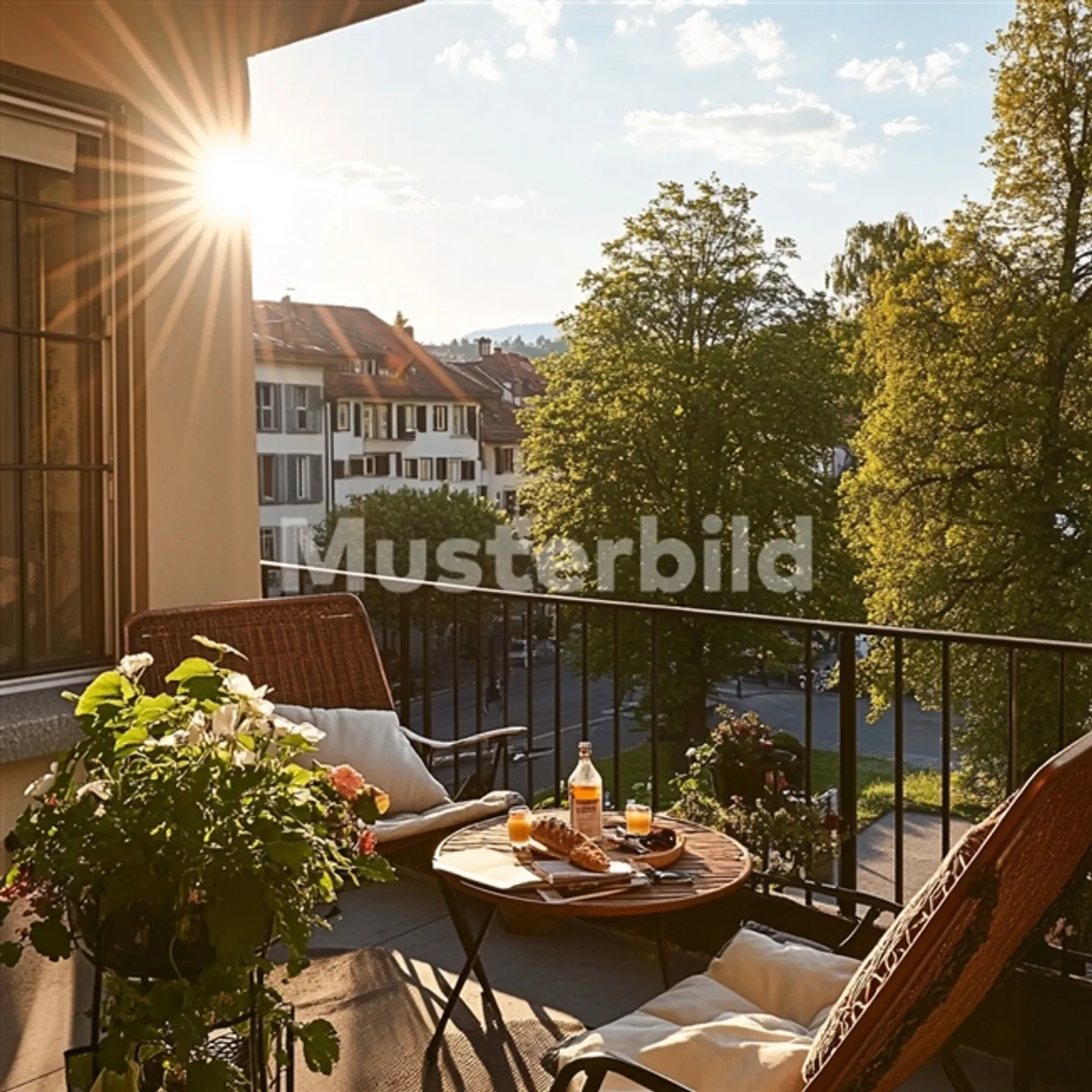 Moderne 2.5-Zimmer Wohnung in Cham - Foto 2 von 6