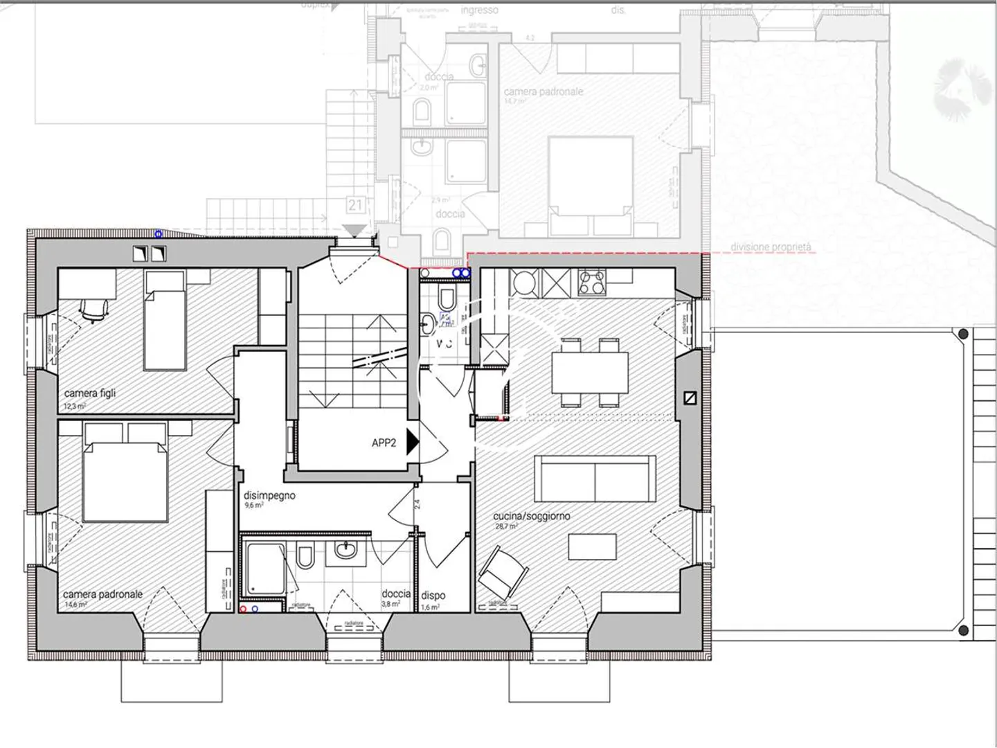 New 3.5-room apartment in Gambarogno - Photo 10 of 11