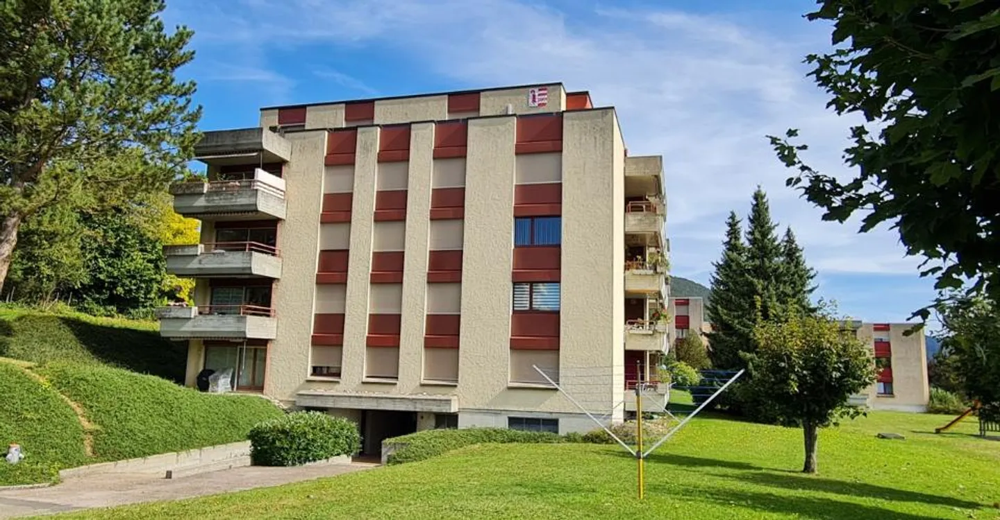 Schöne 4,5 Zimmer von 98m2 mit herrlichem Blick auf Delémont - Foto 11 von 12