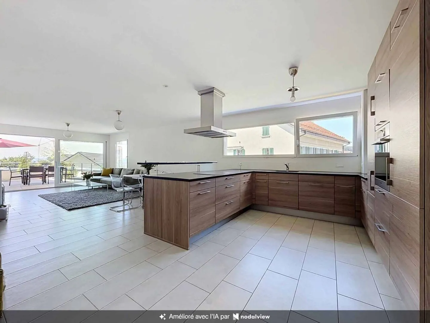 Appartement contemporain avec terrasse - Photo 4 sur 11