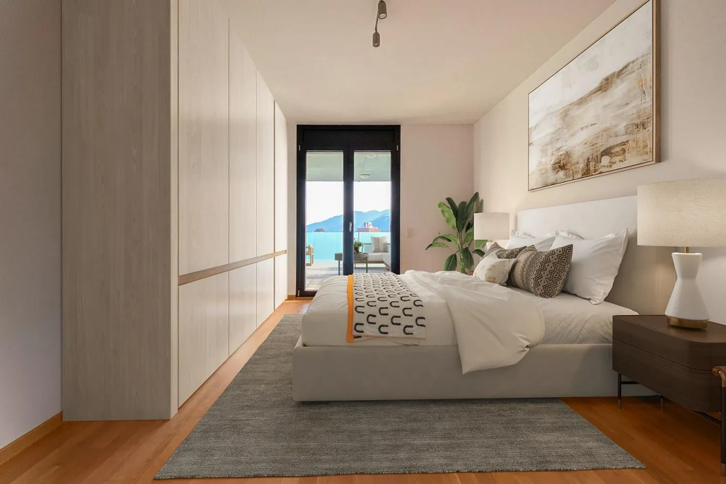 Appartamento moderno con terrazza e vista libera - Foto 3 di 18