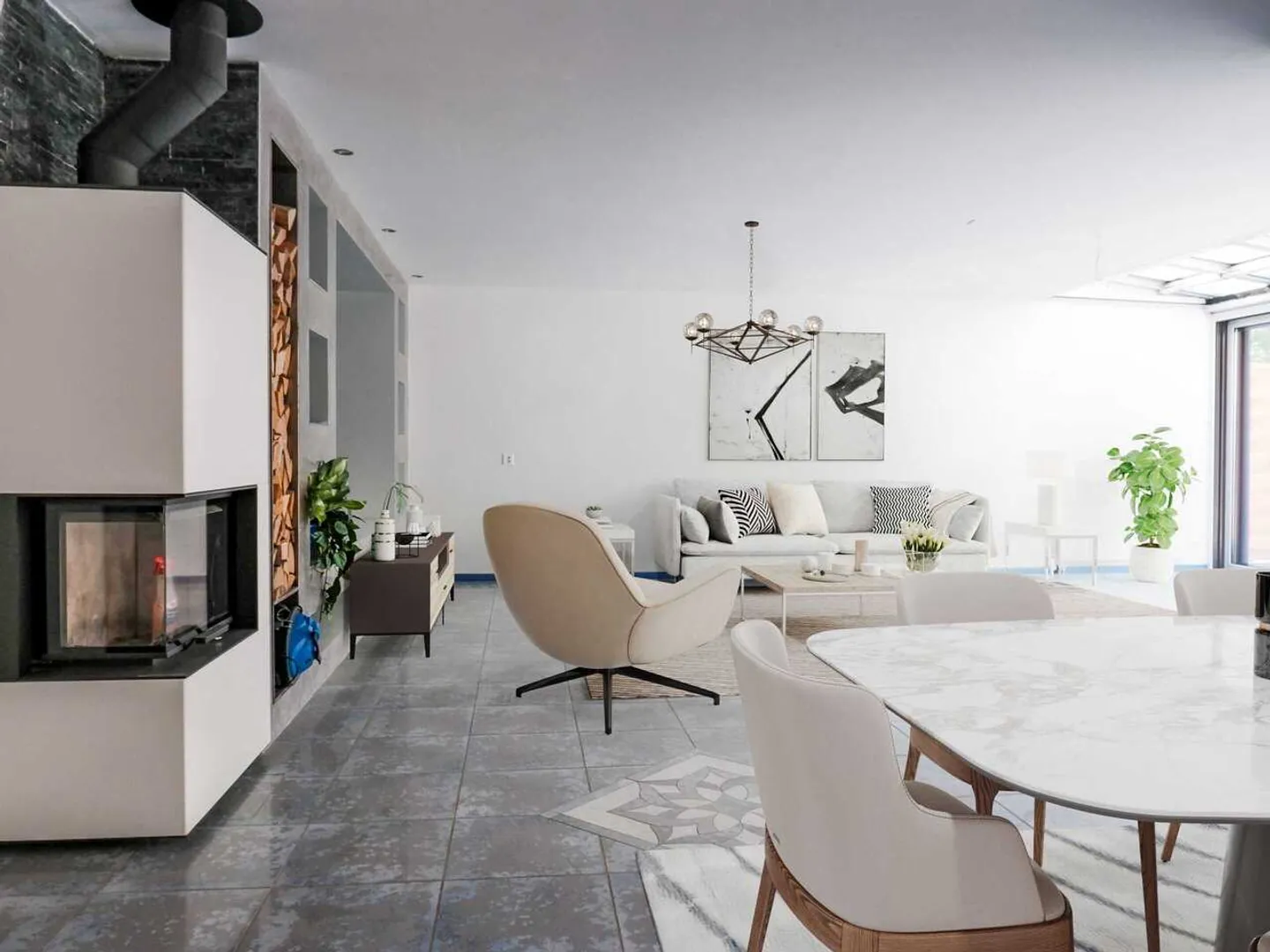 Maison de rangée exclusive avec spa privé - Photo 6 sur 13
