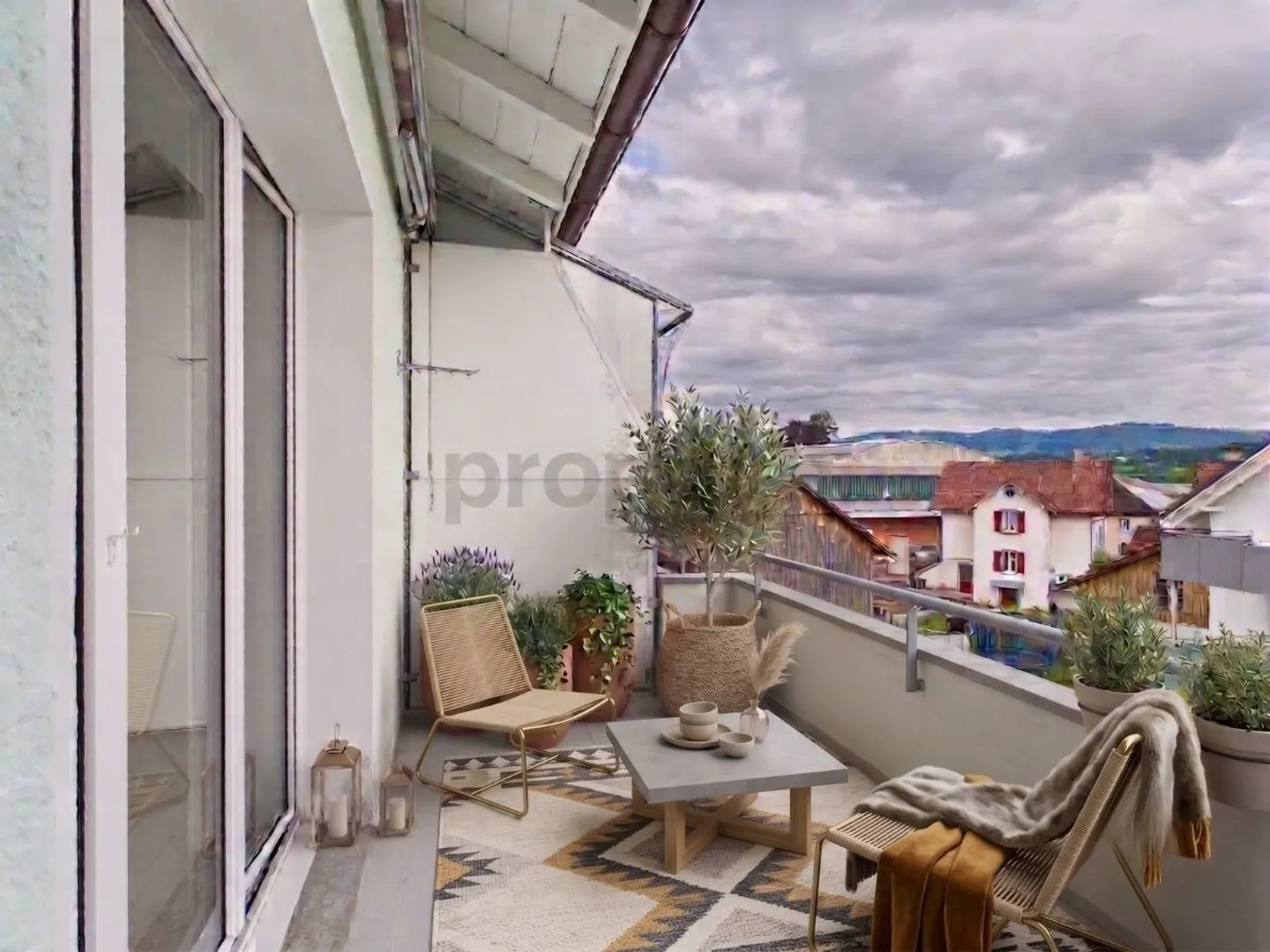 Spacious 3.5-room penthouse apartment with a thoughtful layout, Stachen - Photo 7 of 8
