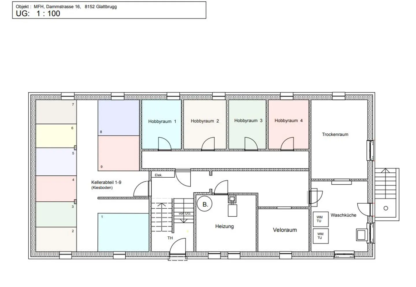 Gut gelegener Bastelraum - Nähe Tramhaltestelle "Unterriet" - Foto 4 von 4