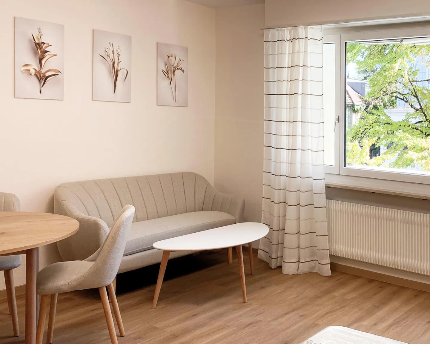 Appartement meublé 1,5 pièces - Photo 2 sur 5