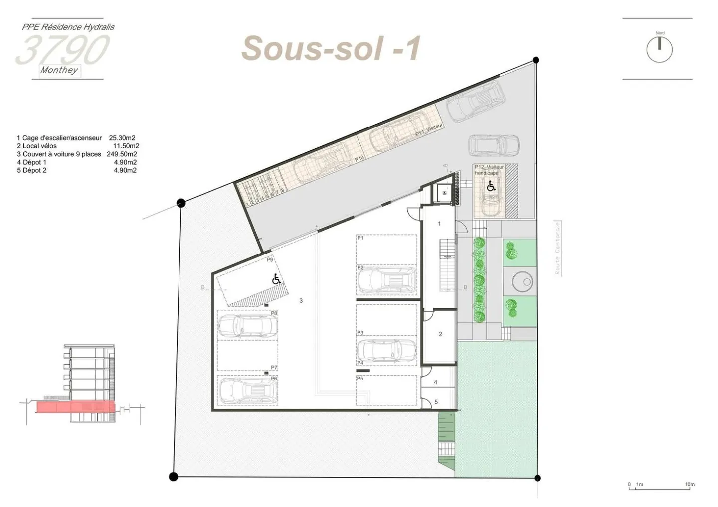 Appartement moderne 2.5 pièces - Photo 3 sur 5