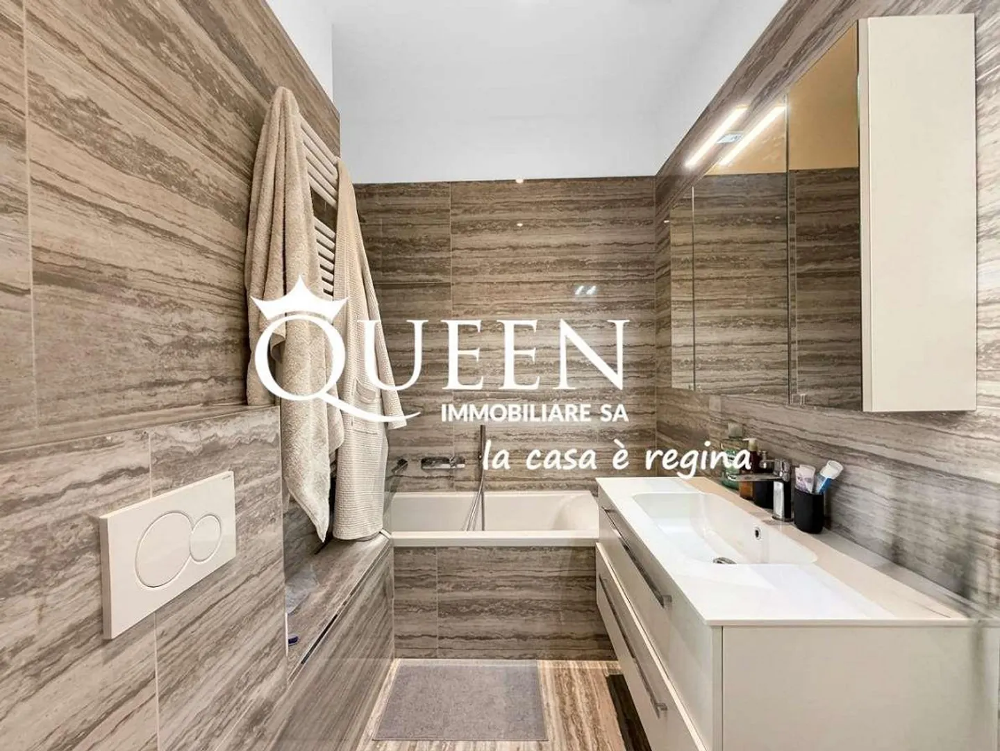 Lugano Zentrum: Helles und Elegantes 4,5-Zimmer-Apartment mit Balkon - Foto 13 von 13