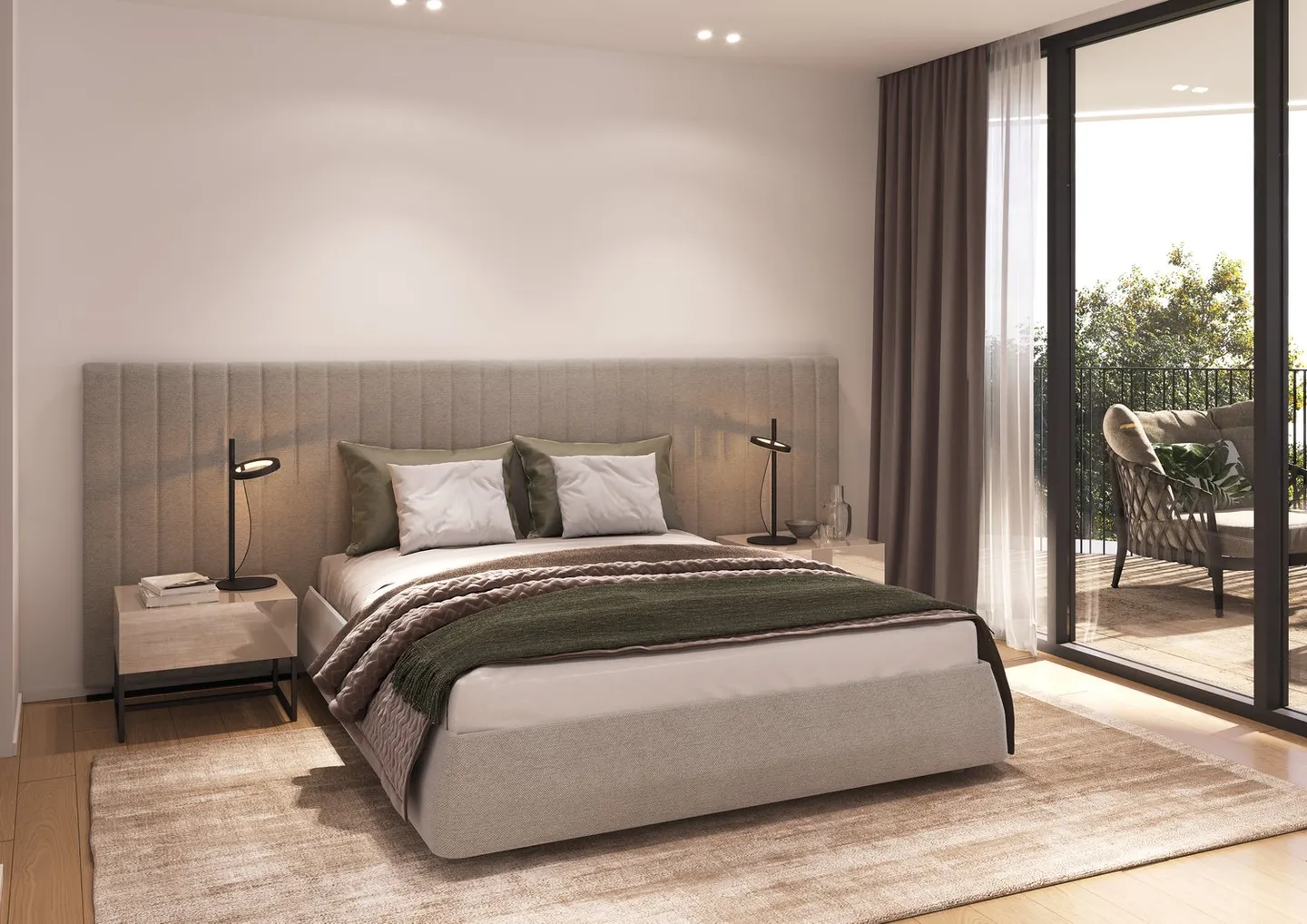 Attika 5.5 Räume – Exklusives Penthouse mit Panoramaterrasse | Residenz Oasis, Pregassona - Foto 5 di 11