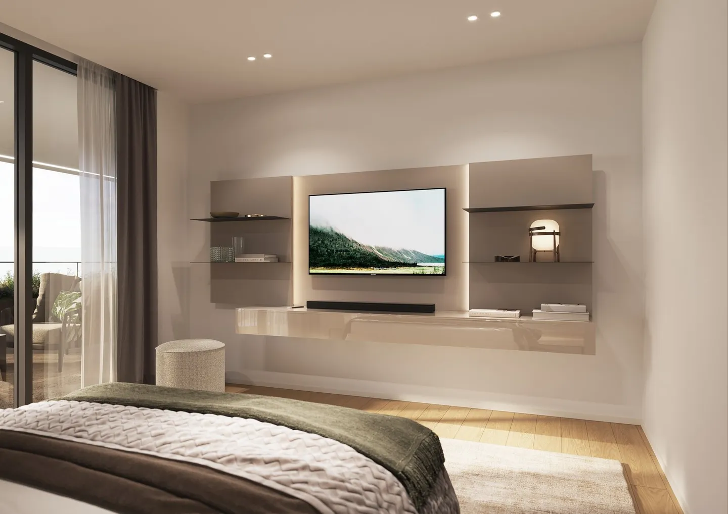 Attika 5.5 Räume – Exklusives Penthouse mit Panoramaterrasse | Residenz Oasis, Pregassona - Foto 6 di 11