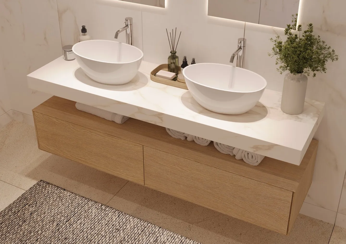 Attika 5.5 Räume – Exklusives Penthouse mit Panoramaterrasse | Residenz Oasis, Pregassona - Foto 8 di 11