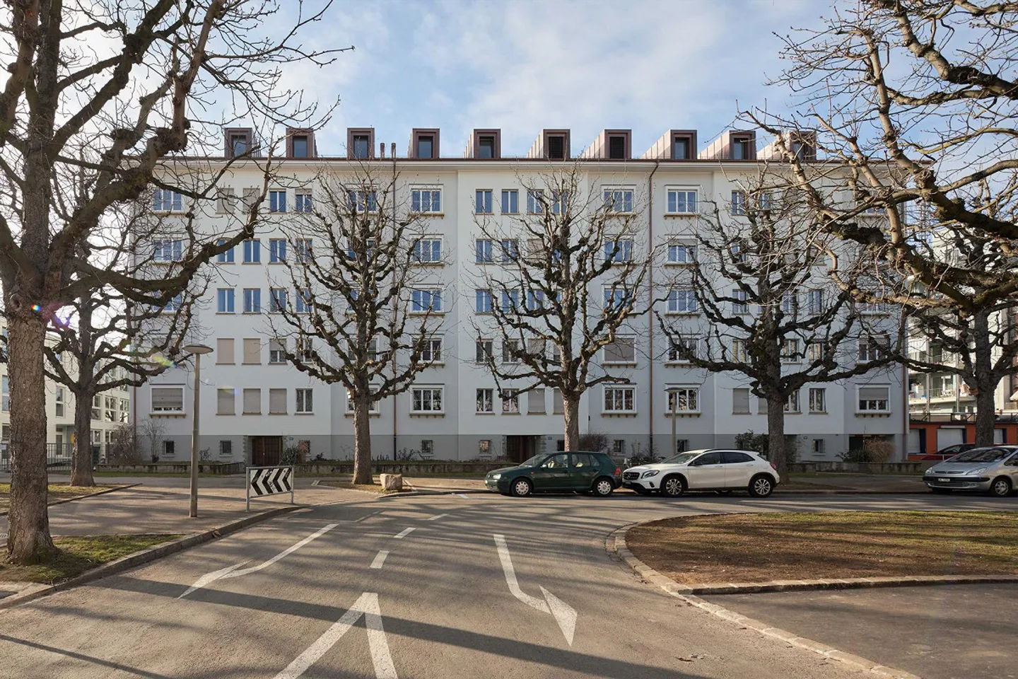 Appartement de 3,5 pièces bien entretenu sur le St. Galler-Ring à Bâle - Photo 1 sur 2