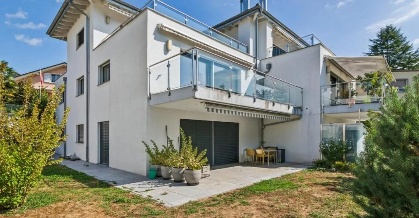 Appartamento moderno in un edificio Minergie a Chailly - Foto 1 di 9