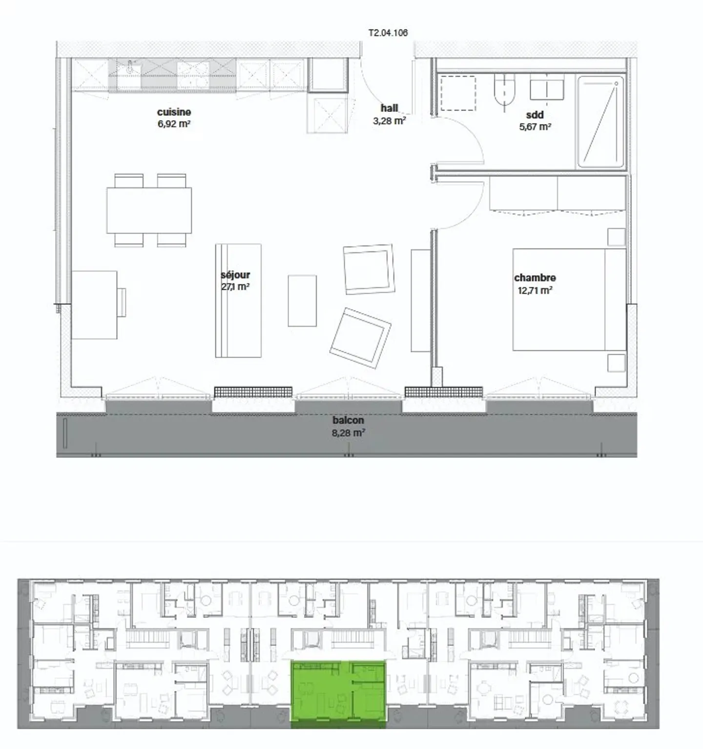Charmante 2.5-Zimmer-Wohnung - Foto 8 von 8