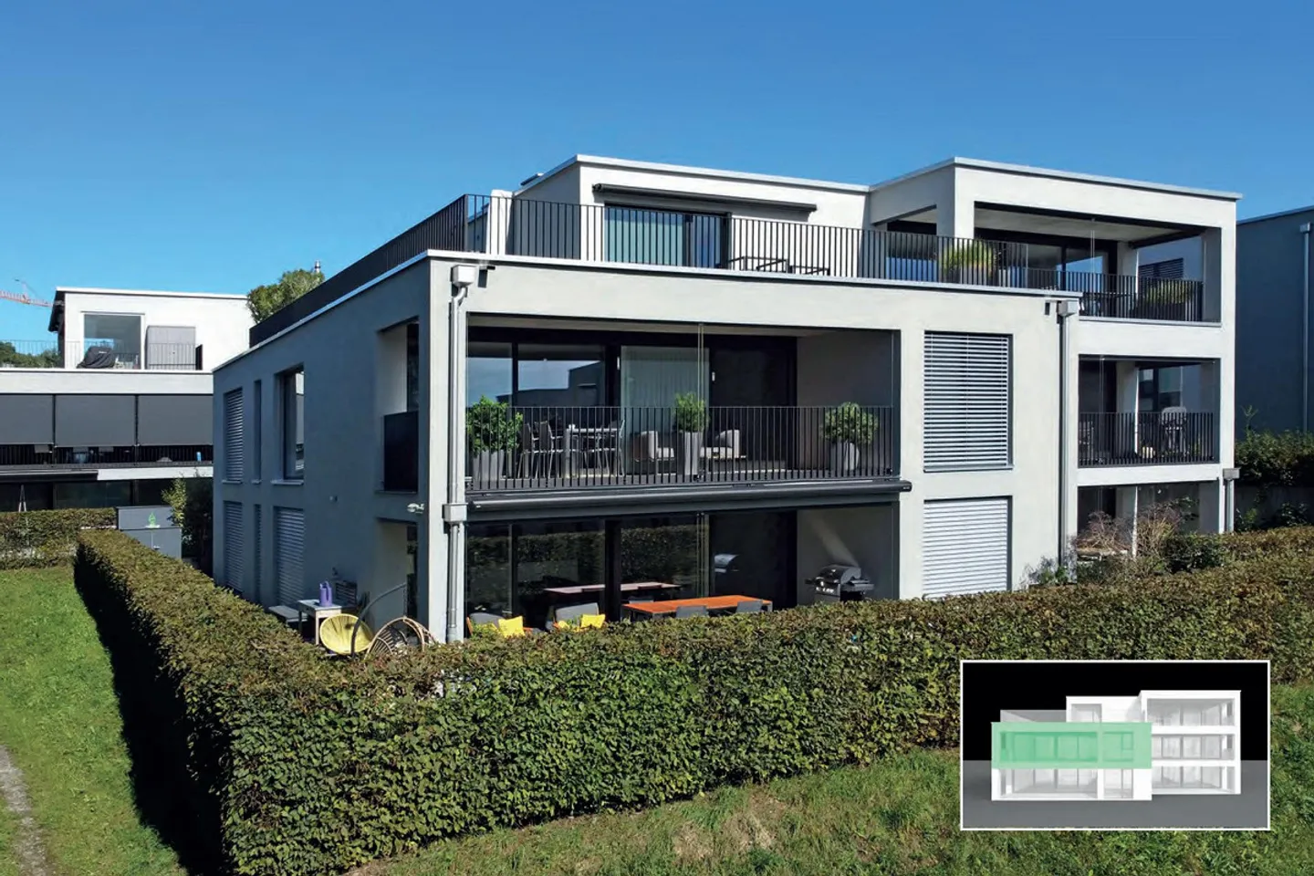 Exklusives Apartment in Lyss - Foto 1 von 13