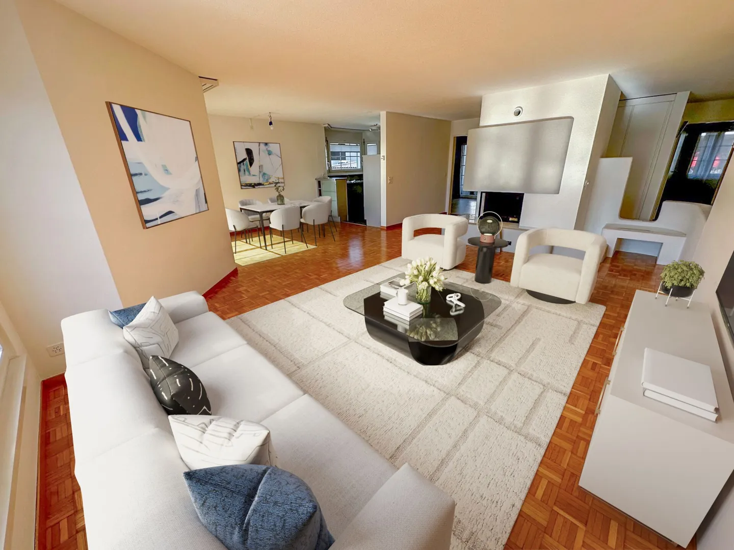 Helle 5.5-Zimmer-Wohnung - Foto 3 von 17