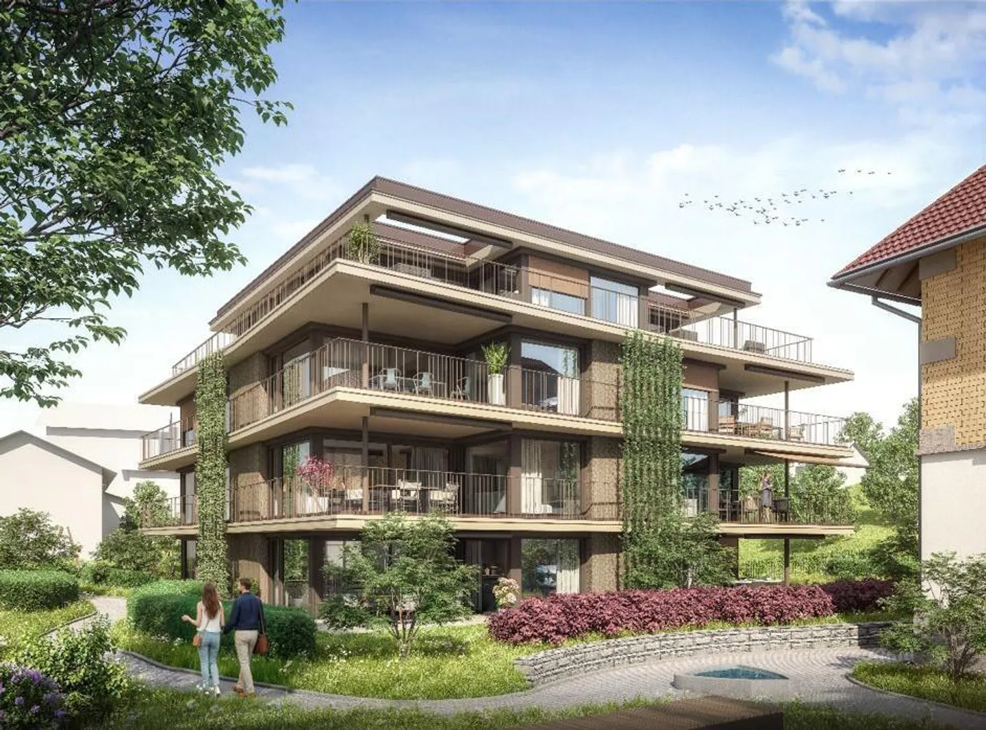 Apartments in a quiet, sunny location in the heart of Erlinsbach - Photo 1 of 4