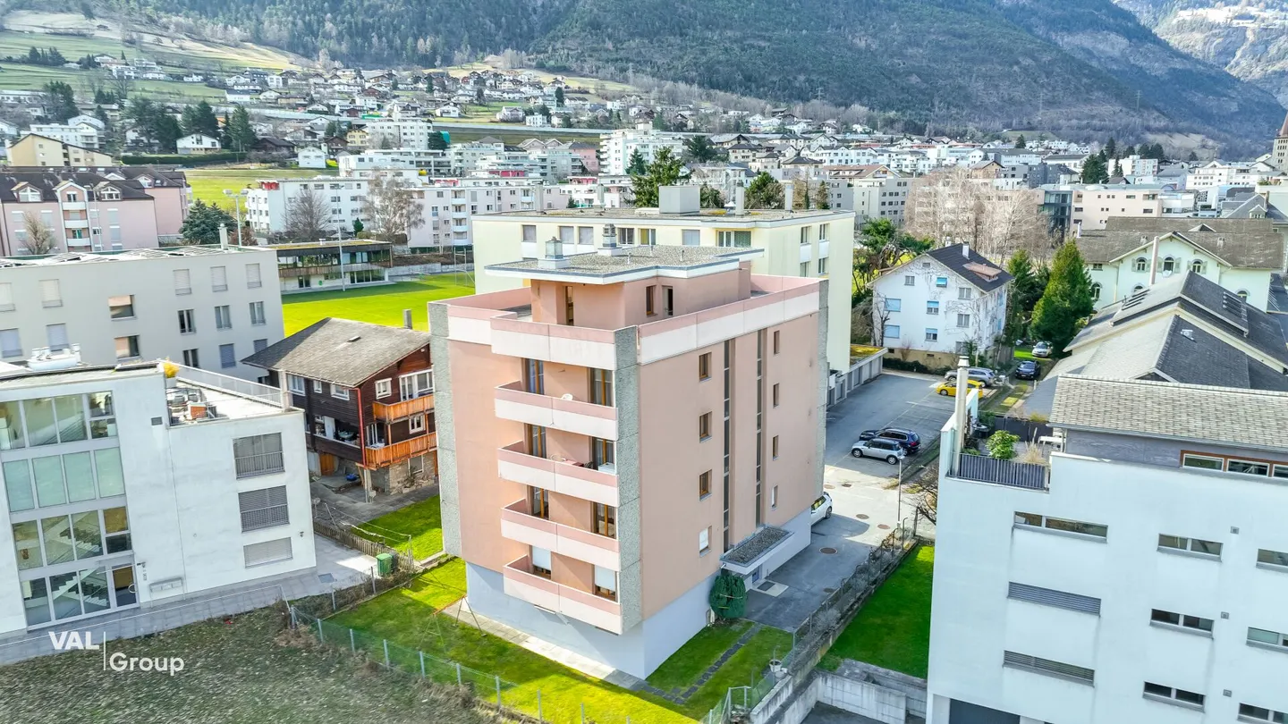 Vivere spazioso in una posizione centrale a Brig-Glis - con balconi su tutti i lati - Foto 18 di 18