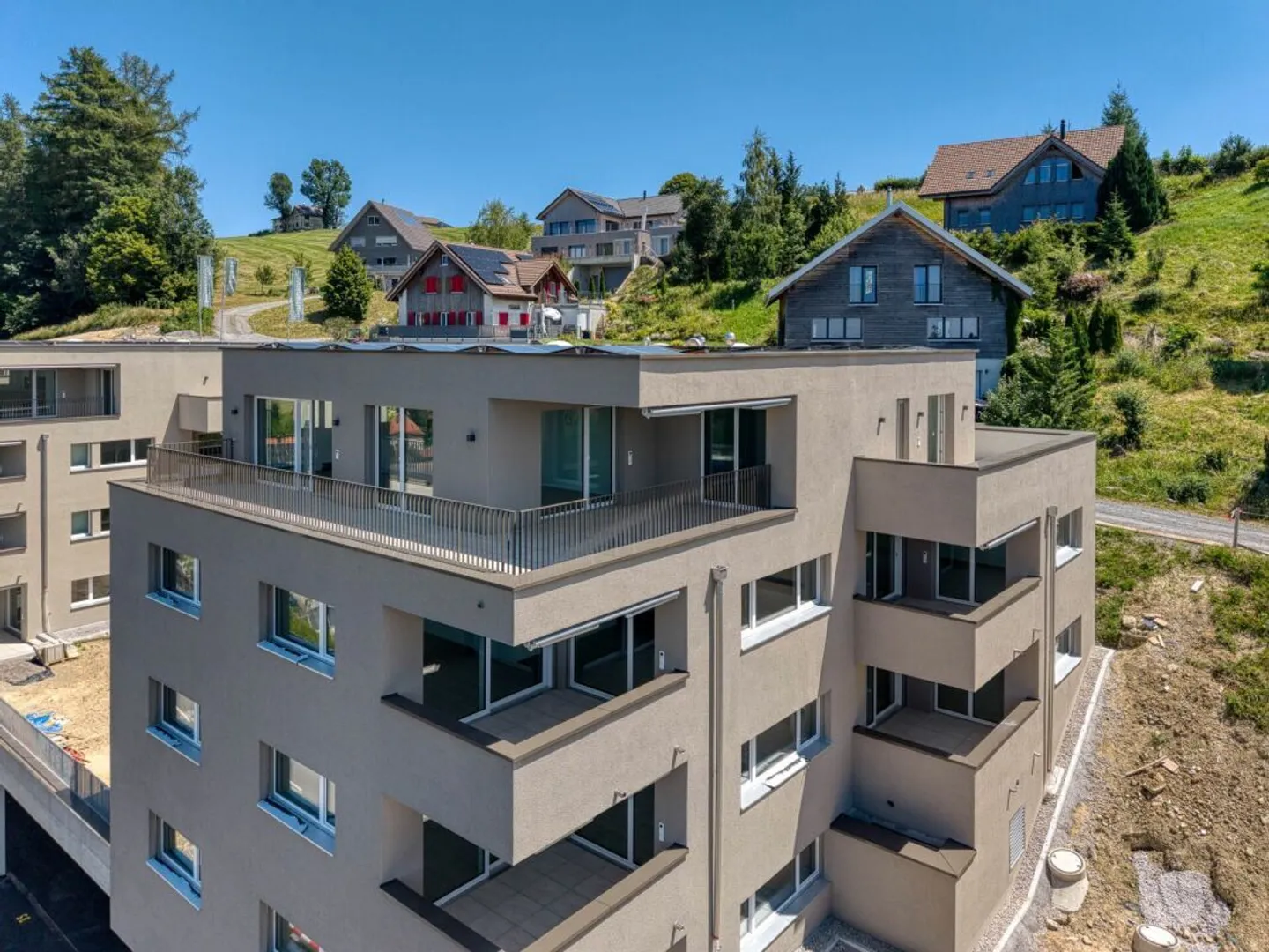 NEW BUILD - Exclusive 4.5-room penthouse apartment with spacious terrace and stunning views - Photo 11 of 11