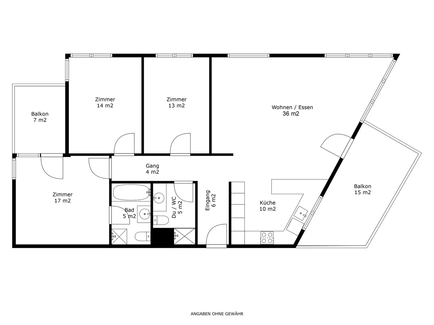 Appartement confortable de 4,5 pièces comme refuge au bord du lac de Zurich - Photo 12 sur 12