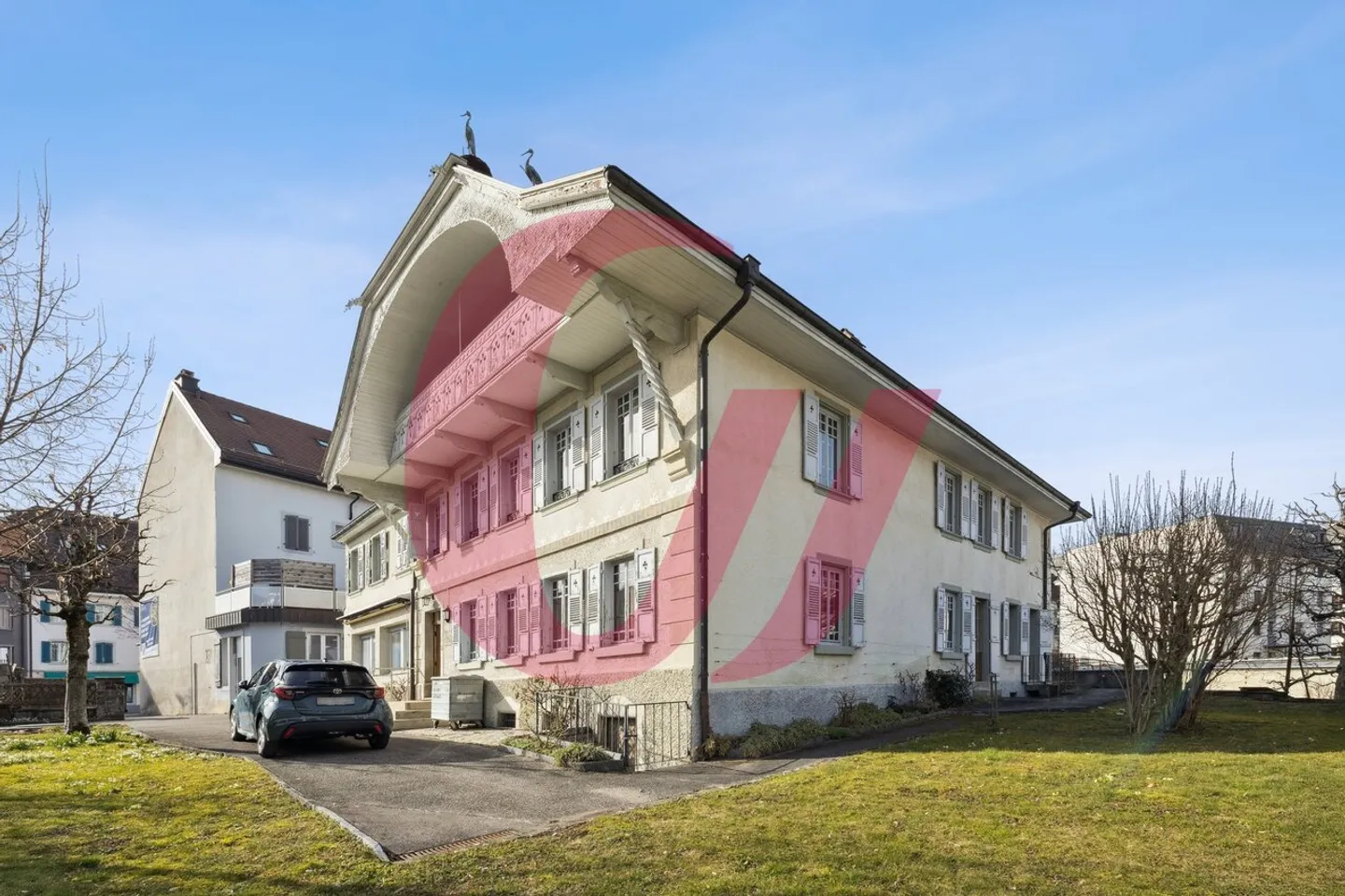 Maison de maître au centre-ville de Bulle ! - Photo 1 sur 10