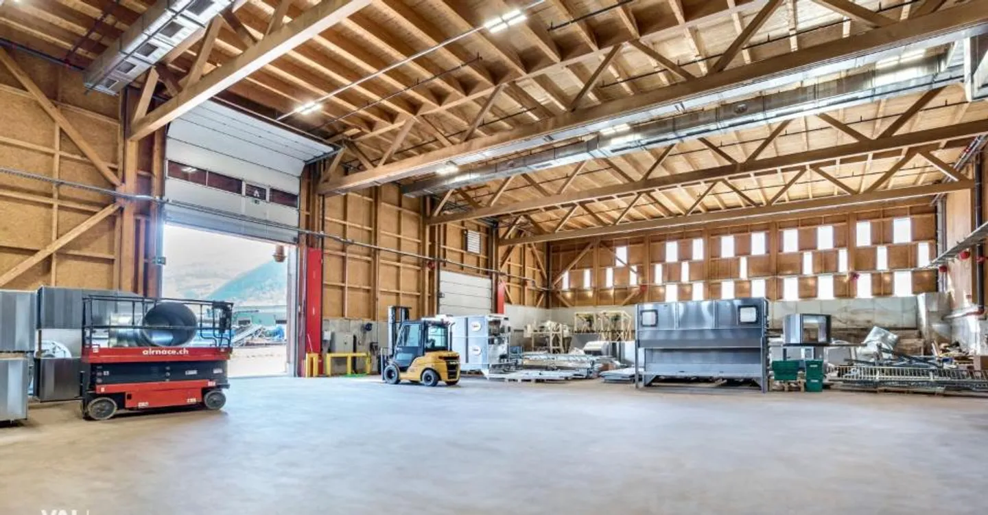 Edificio industriale unico - Costruzione in legno di alta gamma, utilizzo versatile - Foto 2 di 12