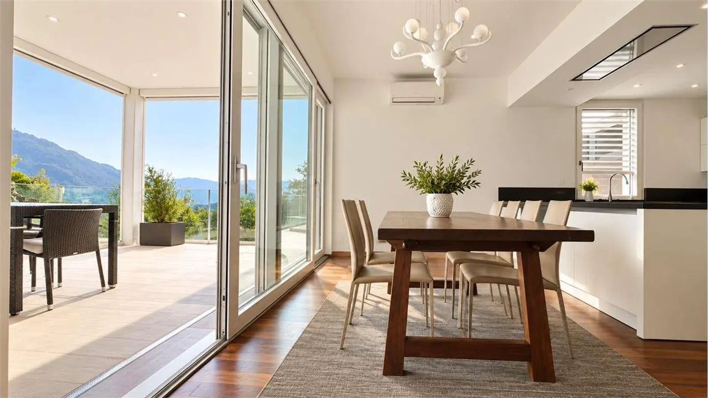 Penthouse with panoramic views in Muzzano - Elegance, privacy and view - Photo 7 of 13