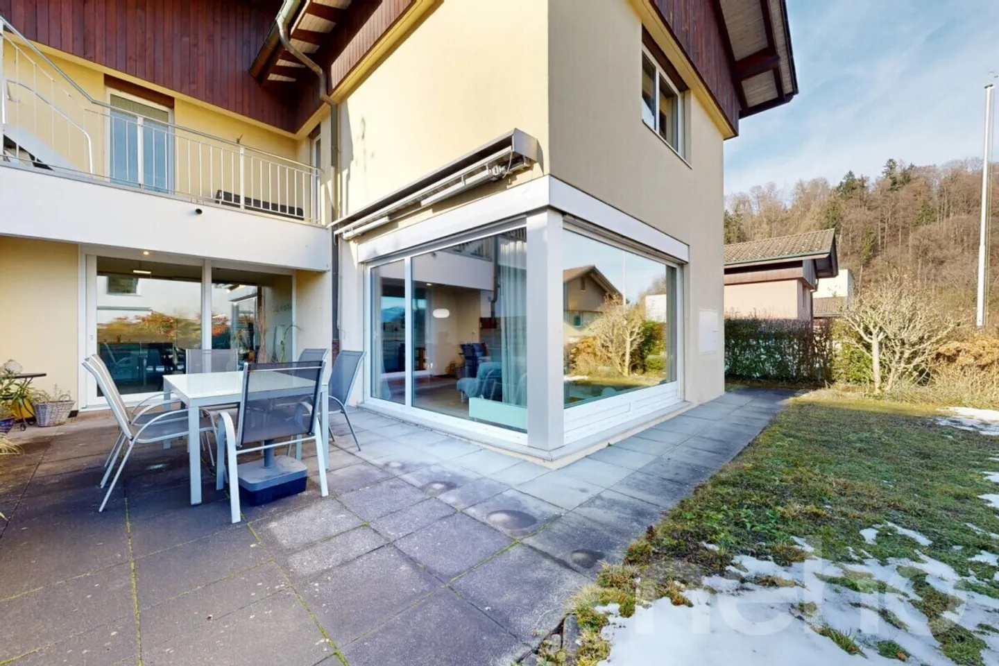 Maison individuelle lumineuse avec vue dégagée, cheminée et beaucoup d'espace - Photo 12 sur 12