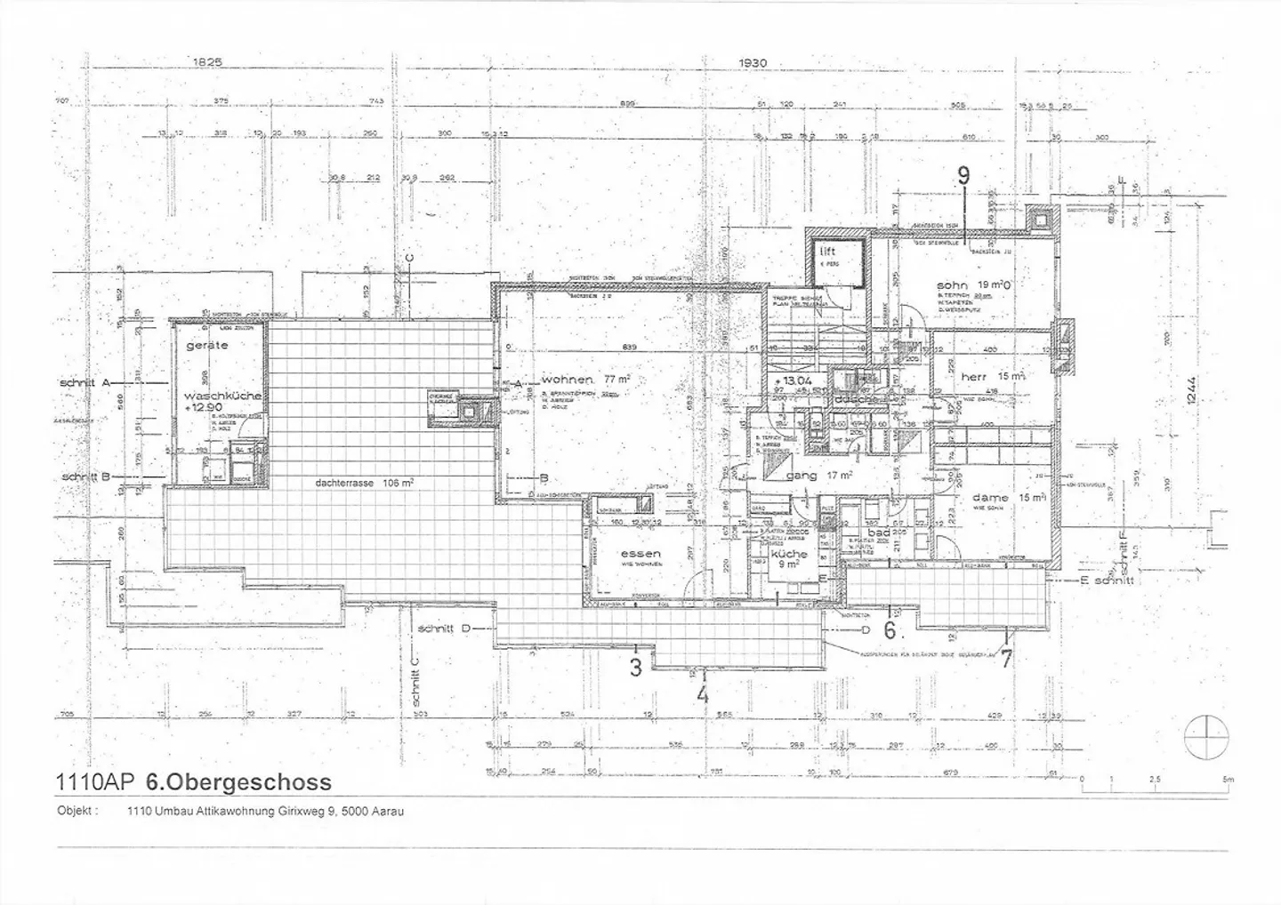 Esclusivo appartamento attico di 4,5 stanze con terrazza sul tetto e camino ad Aarau - Foto 10 di 10
