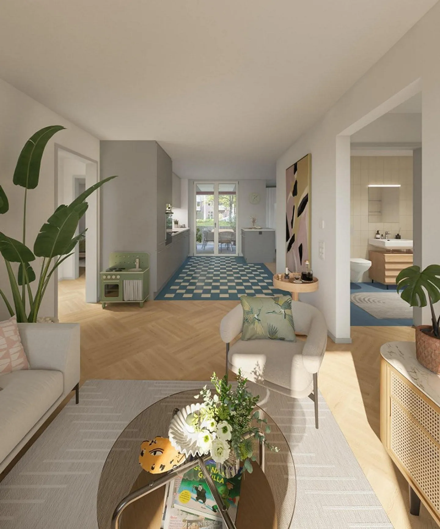 Modernes Apartment in Schlieren - Foto 3 von 7