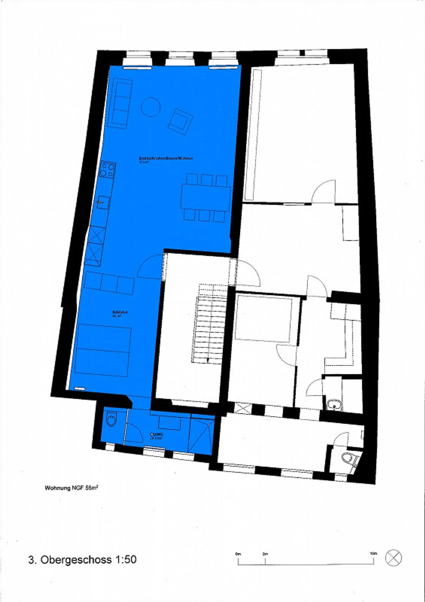 Appartamento 1.5 camere ultra moderno direttamente al Graben di Aarau - Foto 5 di 5