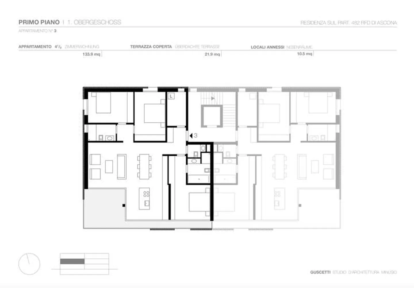 Wohnung 4,5 NEUBAU Ascona - Foto 4 von 4