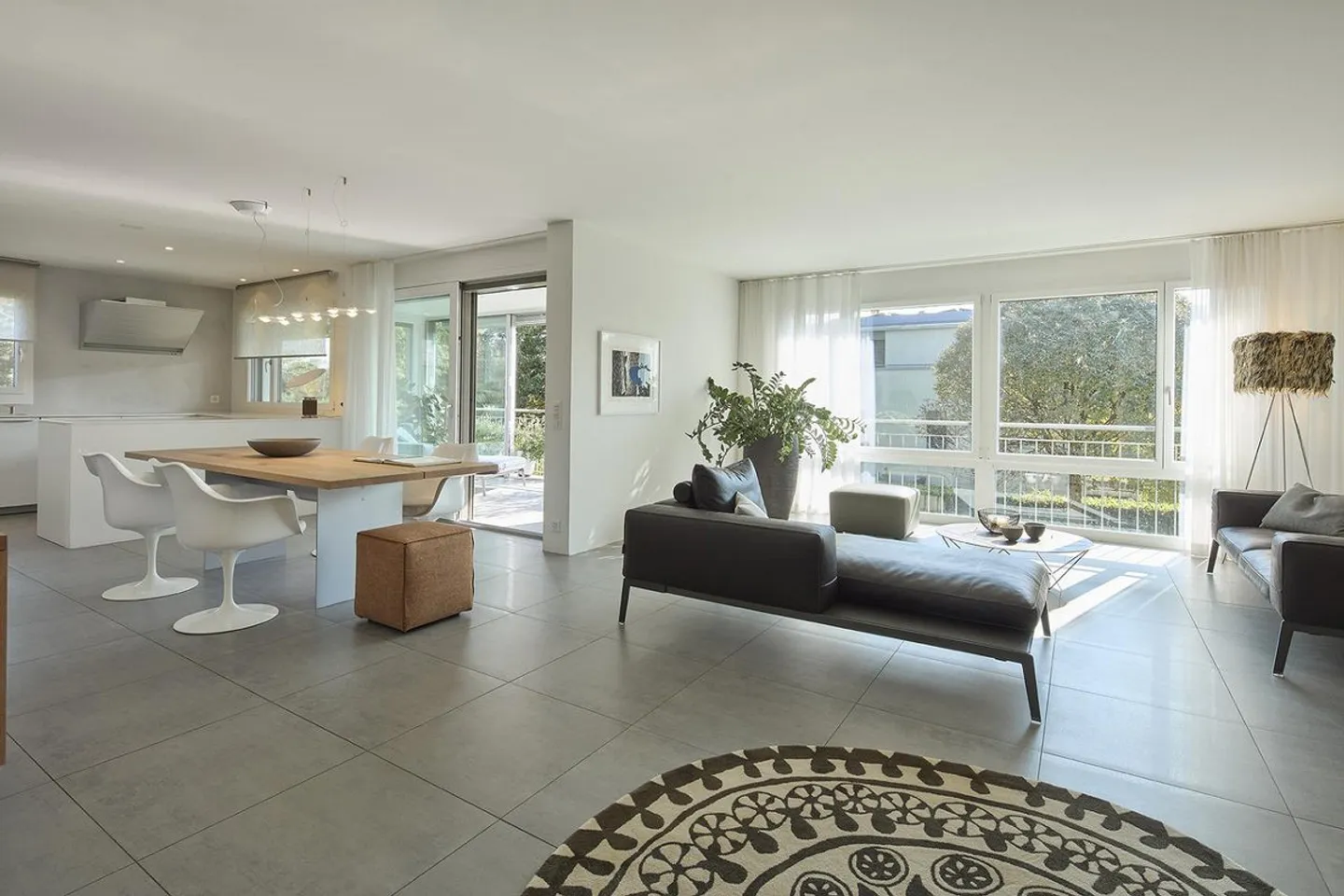 Appartamento 4.5 locali con 173 m² di superficie utile totale e giardino d'inverno Sky-Frame - Foto 3 di 12