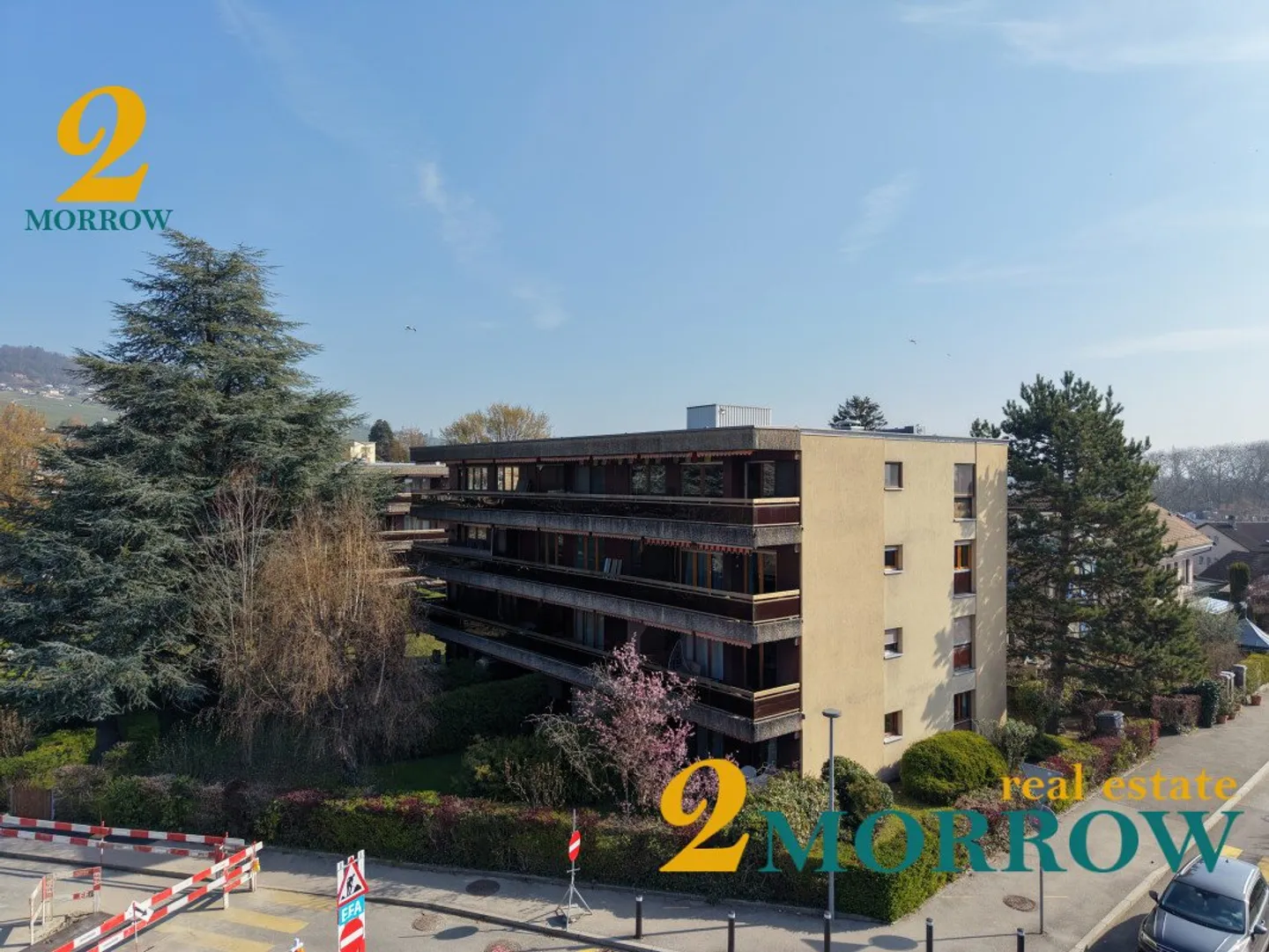 Helles Penthouse mit 4,5 Zimmern und Blick im Herzen von Rolle - Foto 7 von 8