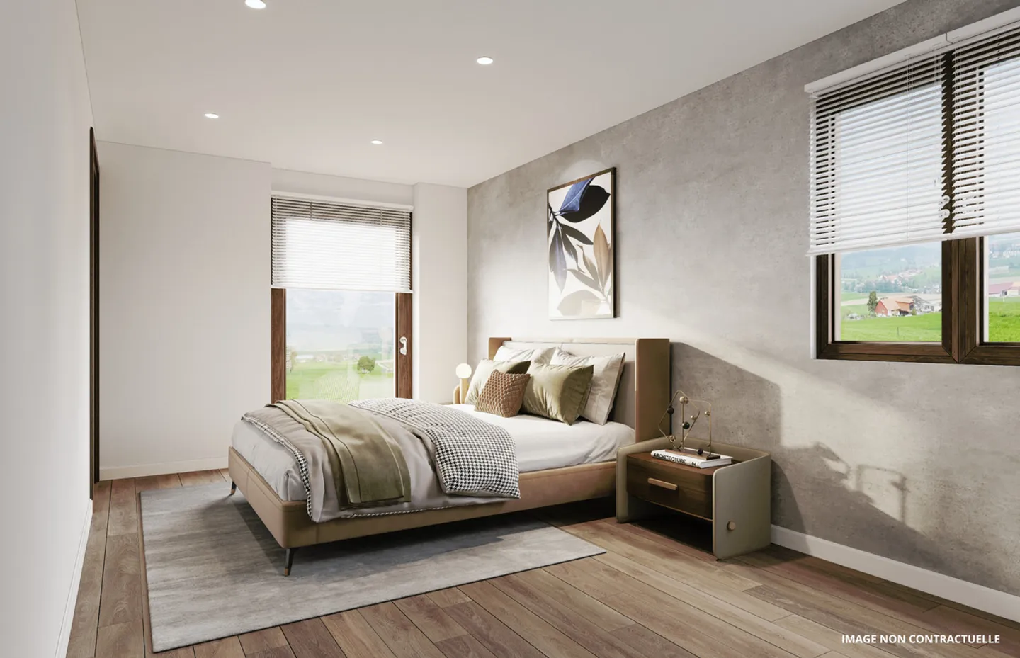 Garden of 216 m2 - Panoramic View - 3.5 Rooms Under Construction - Photo 5 of 11