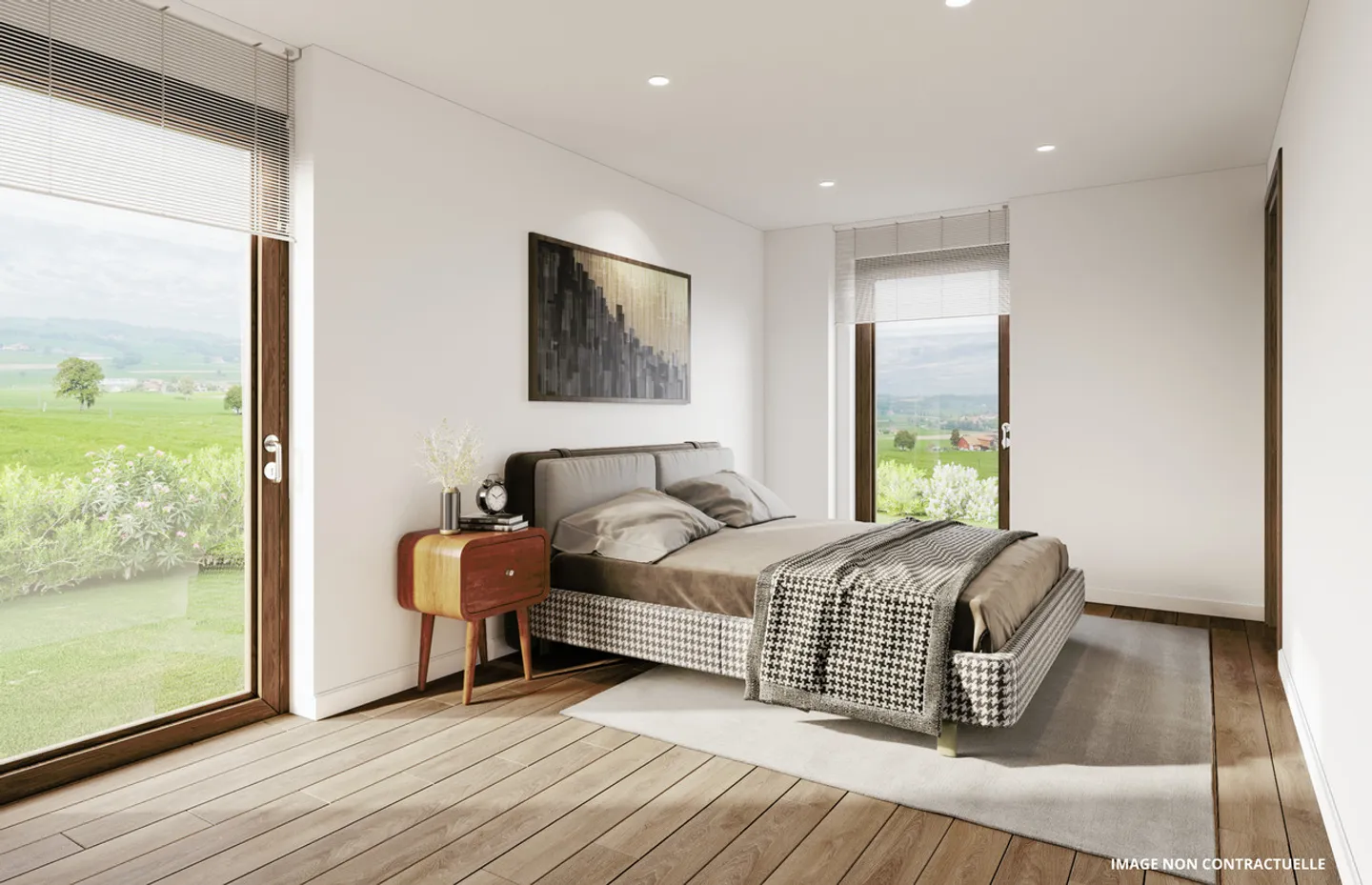 Garden of 216 m2 - Panoramic View - 3.5 Rooms Under Construction - Photo 7 of 11