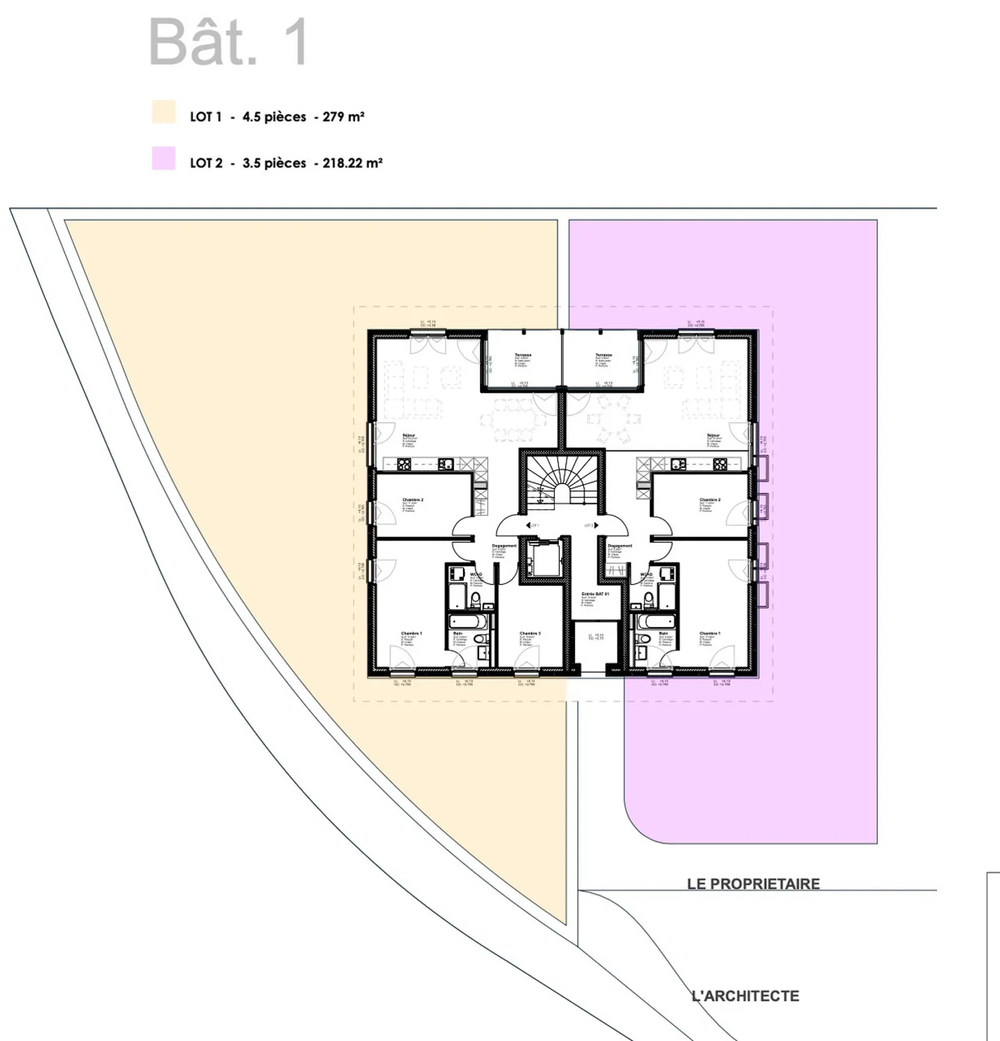 Garden of 216 m2 - Panoramic View - 3.5 Rooms Under Construction - Photo 11 of 11