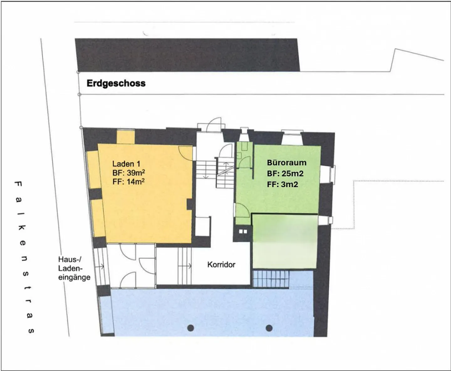 Verkaufsfläche inkl. Büro und Lager - direkt beim Bahnhof Stadelhofen - Foto 7 von 8