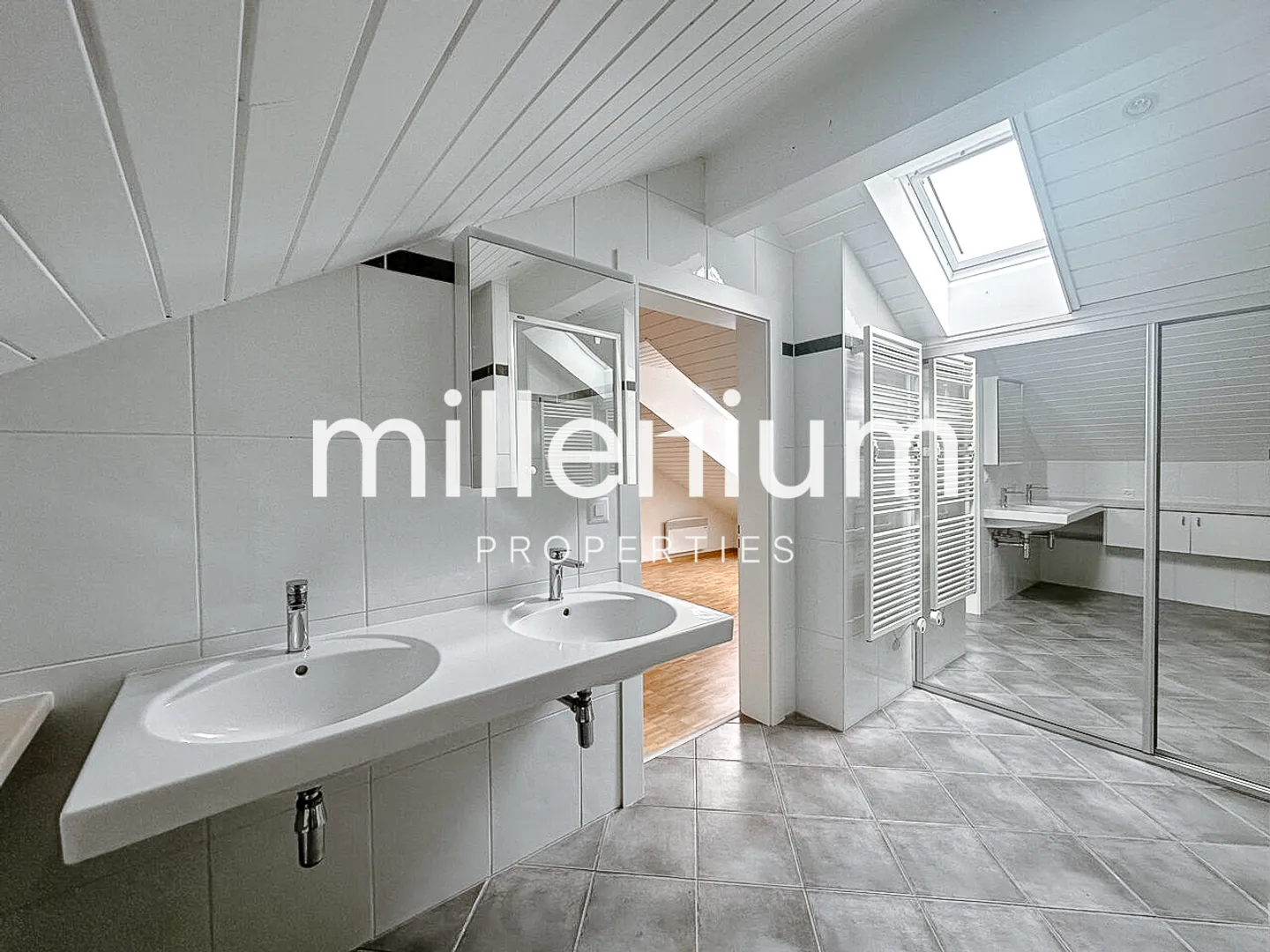 Dachgeschoß-Duplex renoviert in der Altstadt von Carouge - Foto 6 von 10