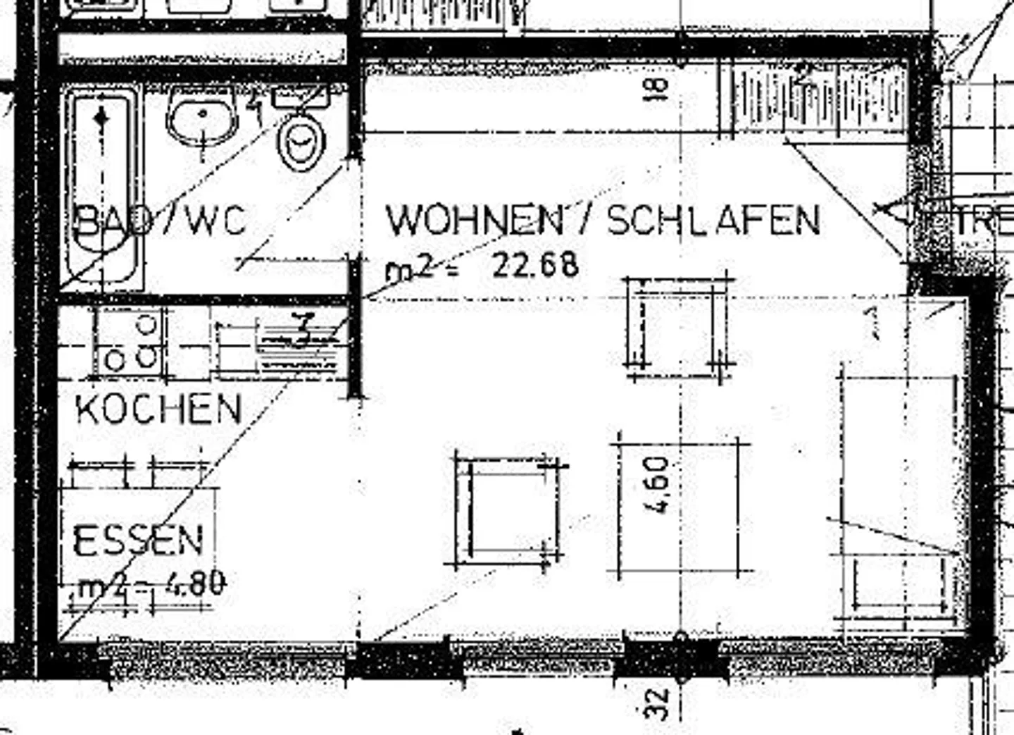 Luminoso appartamento di 1,5 stanze con charme a Suhr - Foto 6 di 6