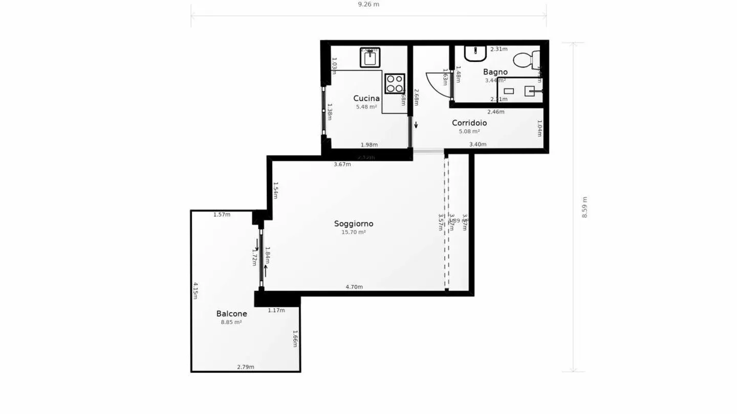 Appartamento d'Investimento con Vista Lago - Foto 12 di 12