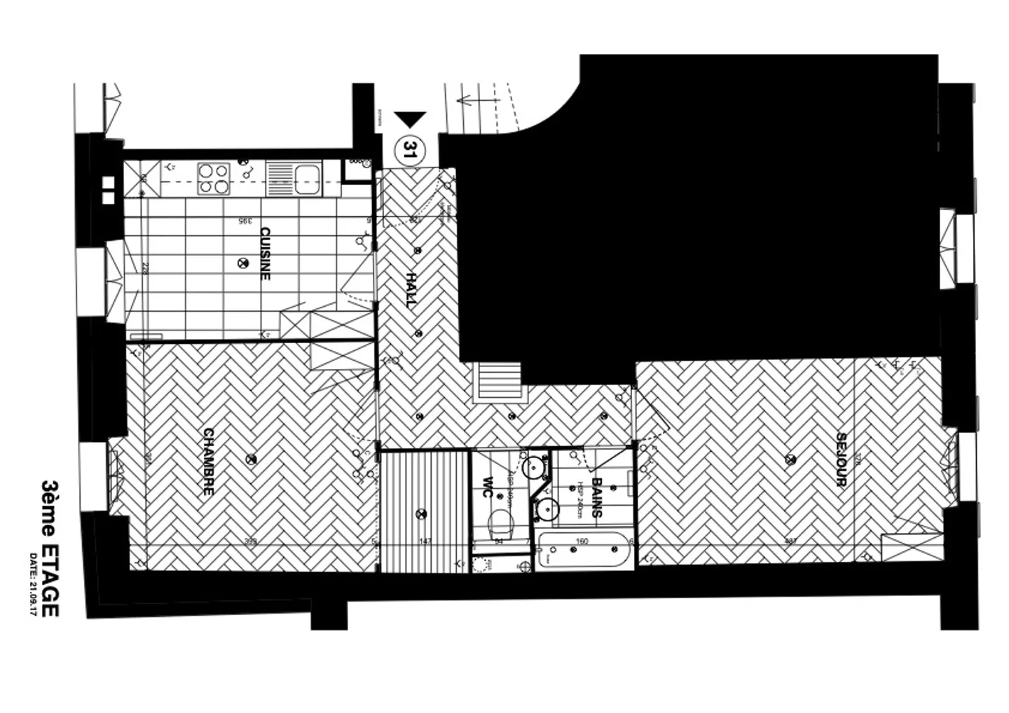 3-Zimmer-Wohnung mit Alcove im Herzen von Genf - Foto 5 von 5