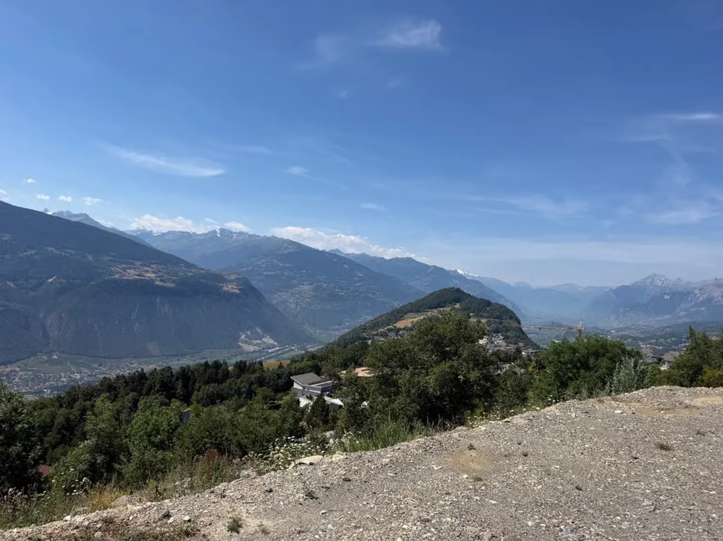 6000.Vista panoramica / Progetto Chalet in vendita a Sergnou / Crans-Montana - Foto 8 di 13