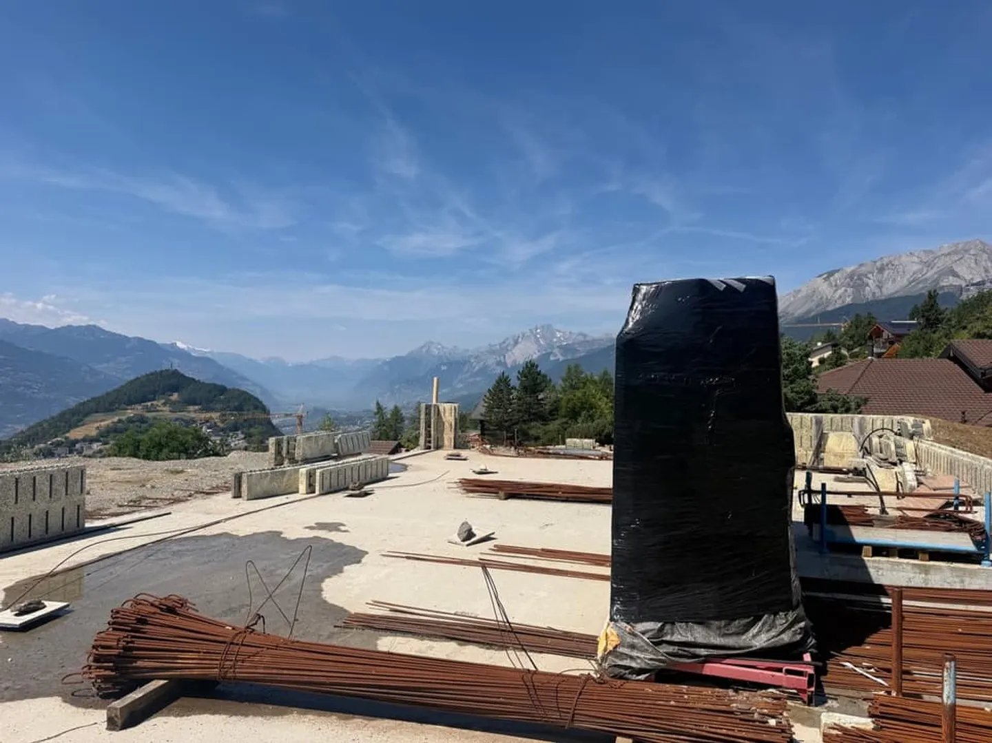 6000.Vista panoramica / Progetto Chalet in vendita a Sergnou / Crans-Montana - Foto 10 di 13