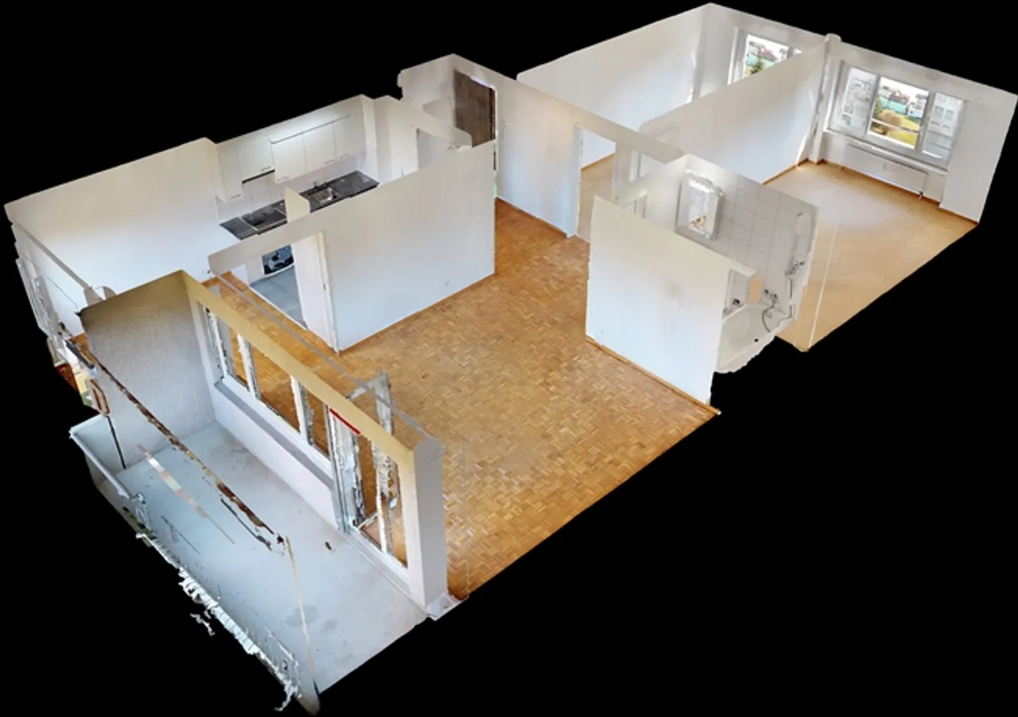 Geräumige Wohnung mit Balkon - Foto 9 von 10