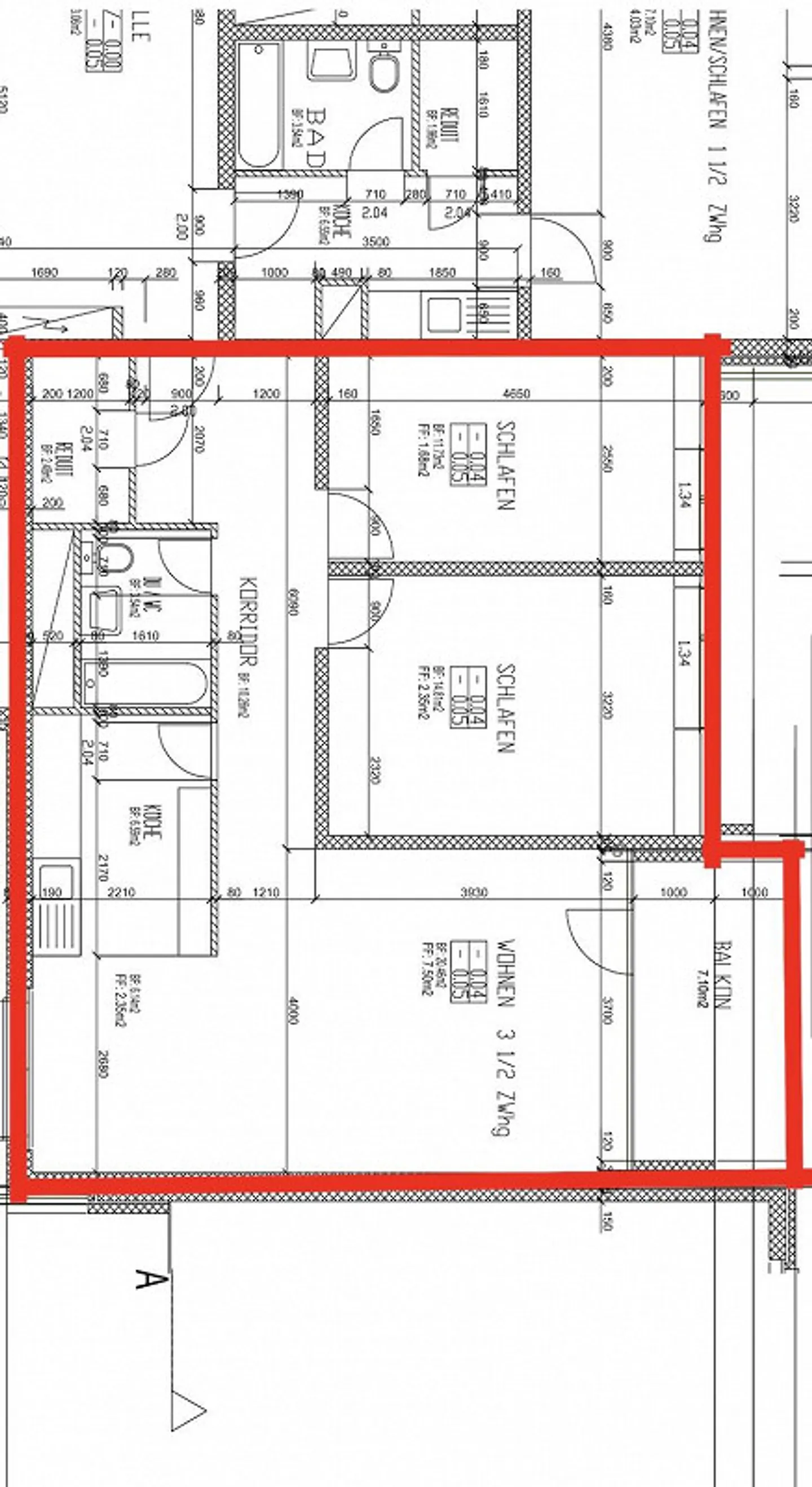 Geräumige 3.5-Zimmer-Wohnung - Foto 1 von 1