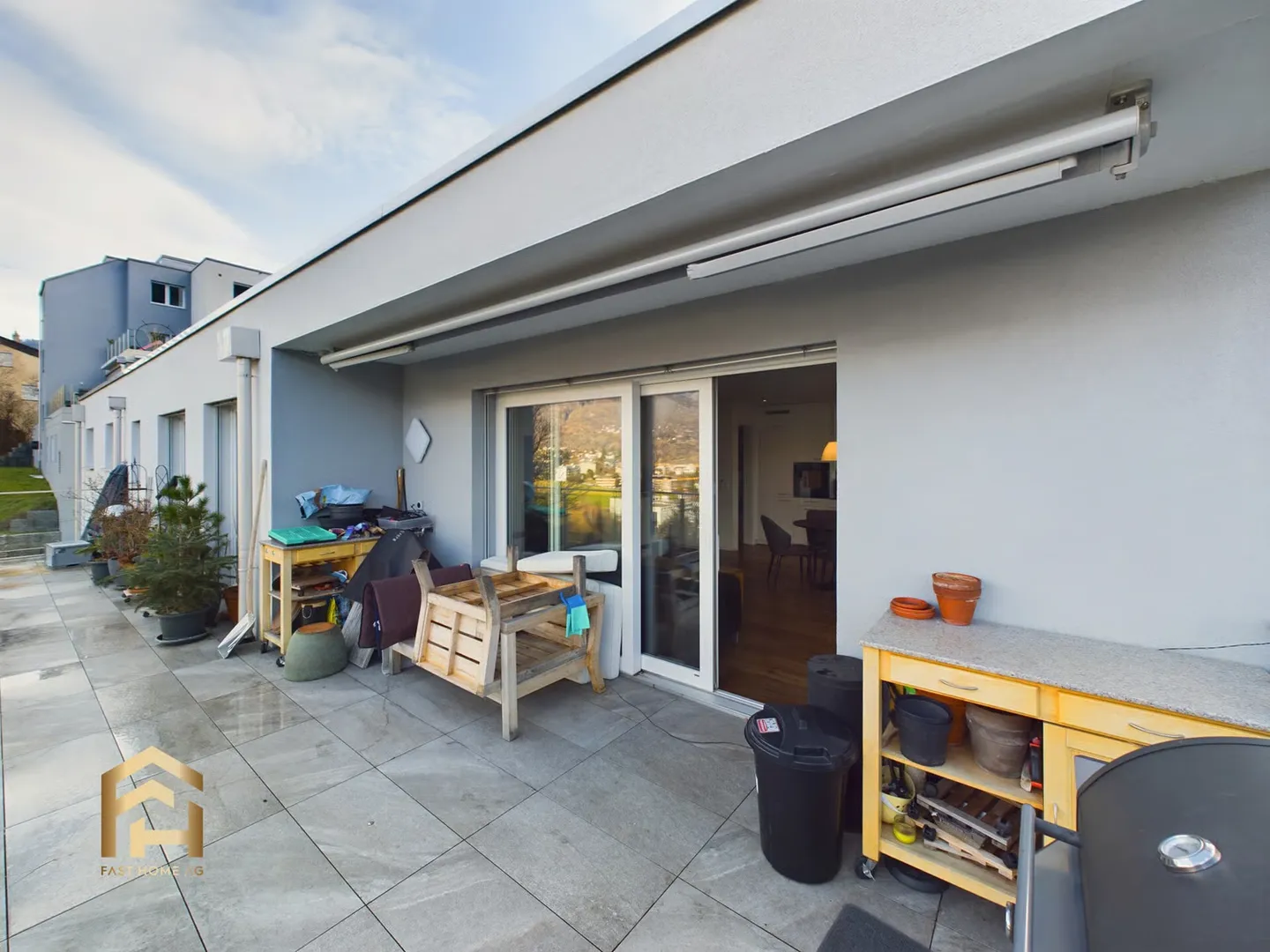 Moderno appartamento di 4,5 stanze con grande terrazza e vista mozzafiato su Brig - Foto 13 di 13