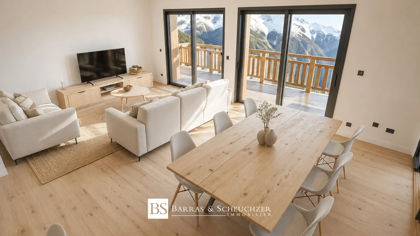 Modernes Apartment in Crans-Montana - Foto 2 von 6